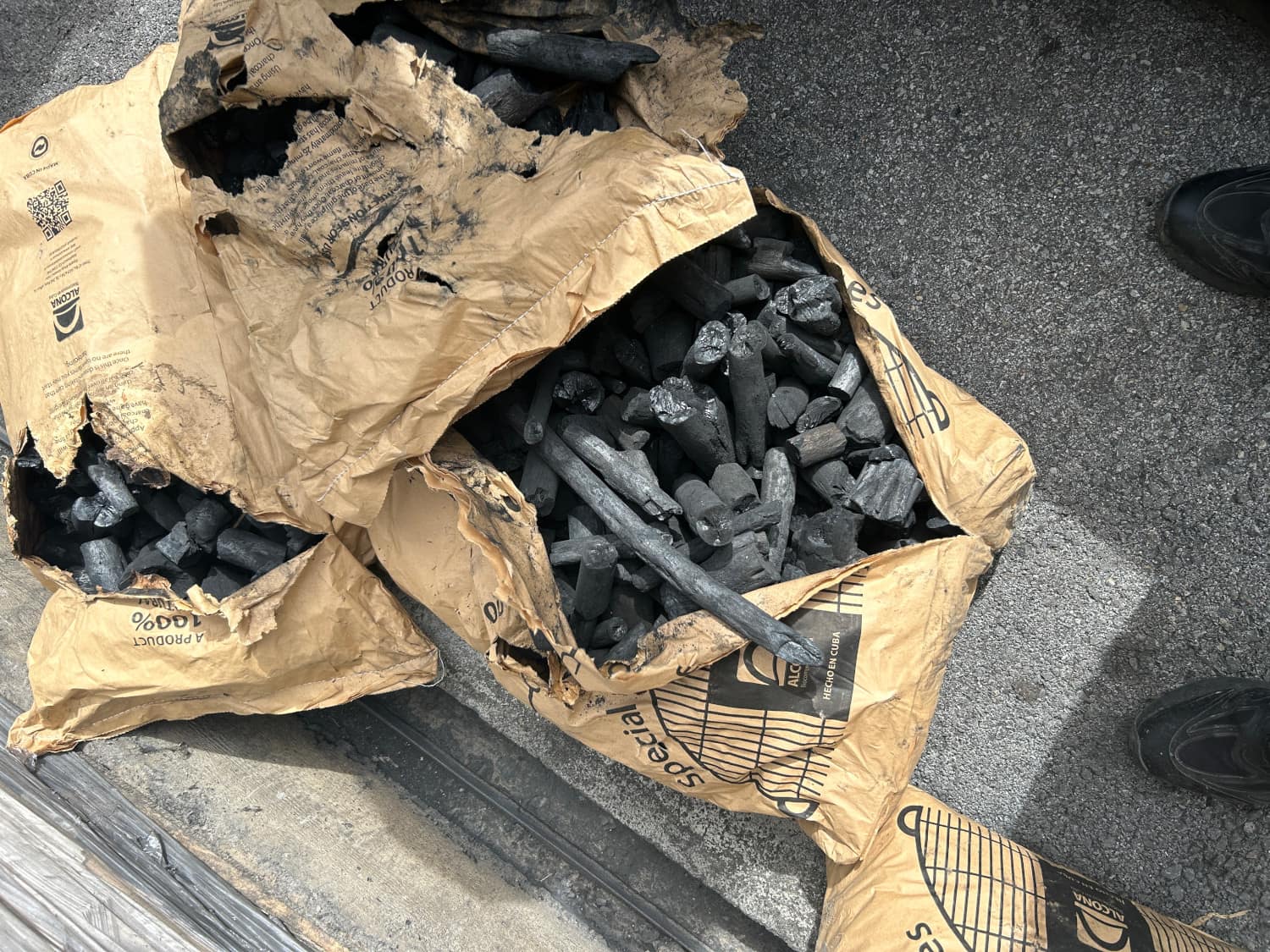 Virovo Promet charcoal — archive photo 12