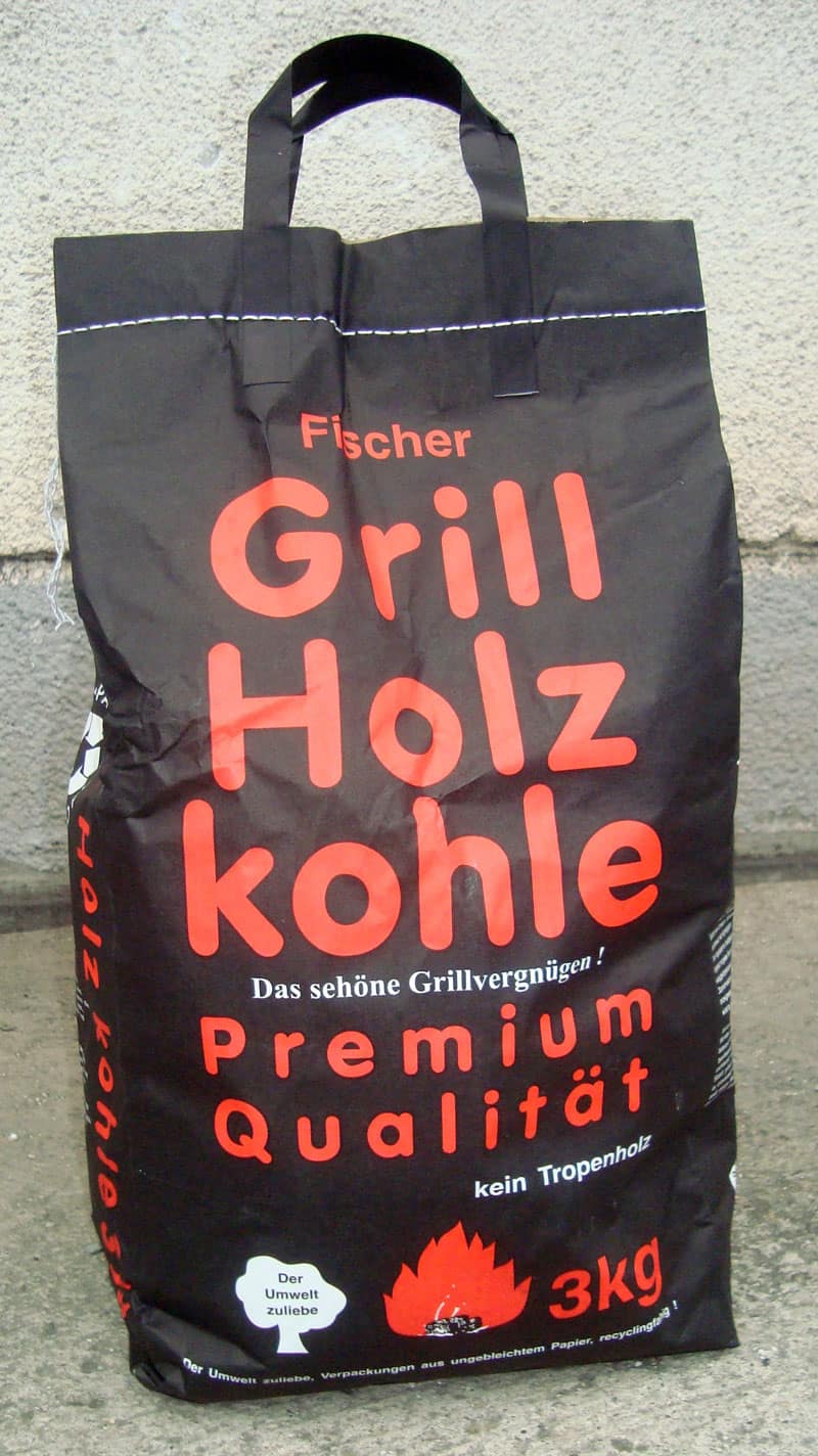 3kg premium grill charcoal bag